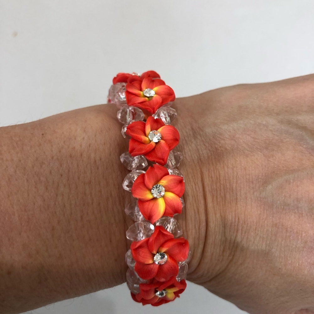 Island Planet Flower Bracelet